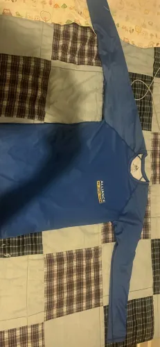 Rash Guard jiu jitsu Alliance azul nunca usada G