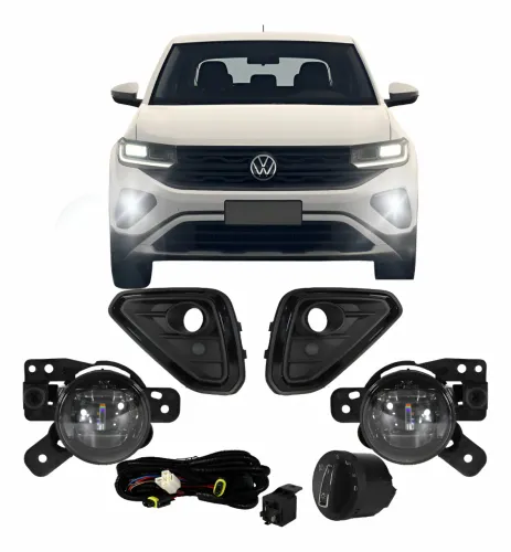 Kit Farol Neblina Tcross Sense 2025 2026 Model Original Led