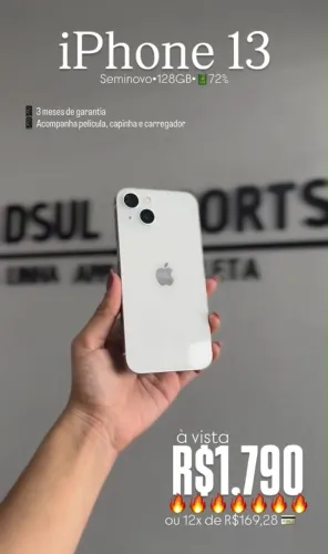 iPhone 13 seminovo! 