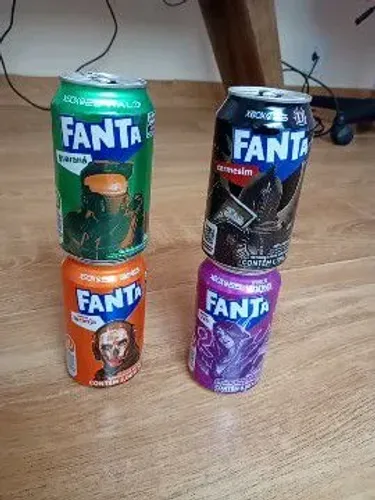 Edição limitada Fanta x xbox