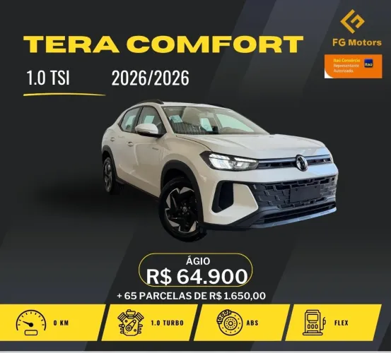 Volkswagen Tera Comfort 1.0 170 TSI Flex 12V 5P AUT 2026