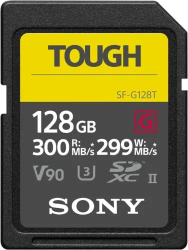 Cartão Sony V90 TOUGH (G) 128GB 300MB/S