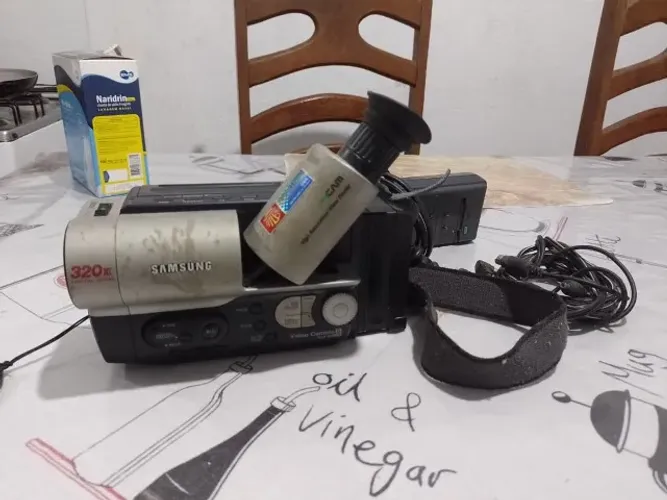Câmera filmadora Samsung SCA30 Vintage