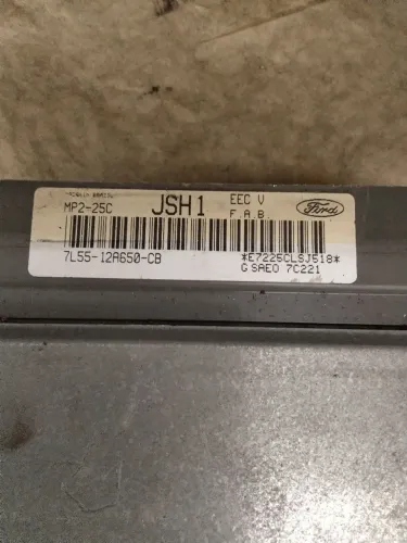 Módulo Injeção Ford ranger  Eec-v Jsh1 7155-12a650-cb Ford Ranger 2.3