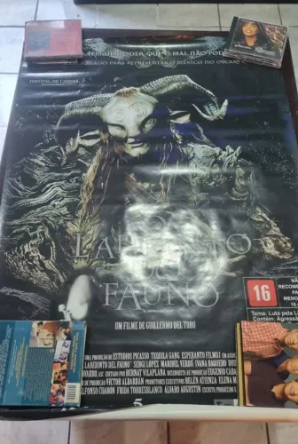 Poster de Cinema O Labirinto do Fauno original de época 