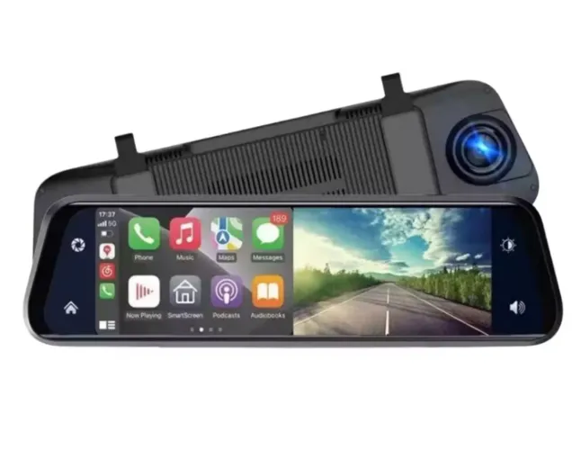 Retrovisor com CarPlay