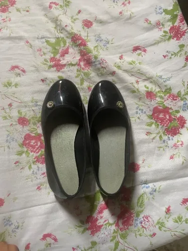 Sapatilha preta infantil 