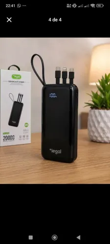 Carregador Power Bank 20000