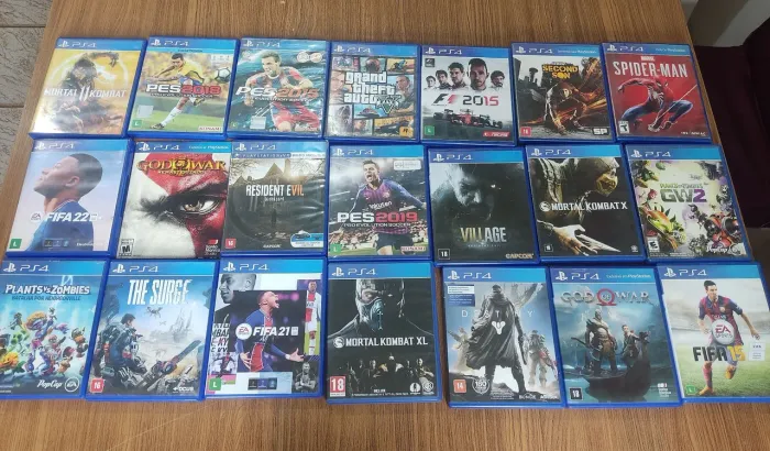 Lote de jogos PS4