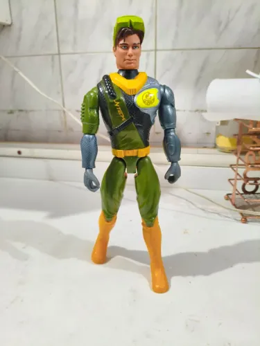 Boneco Max steel força turbo (1998)