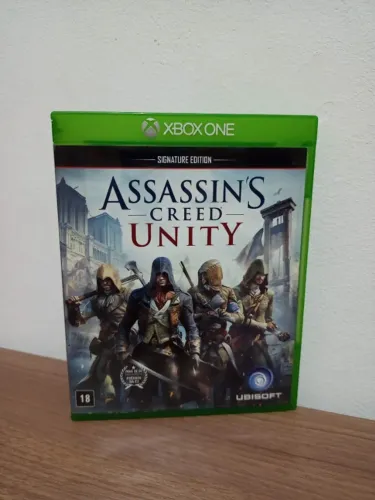 Jogo Assassins Creed Unity Xbox One Usado Mídia Física