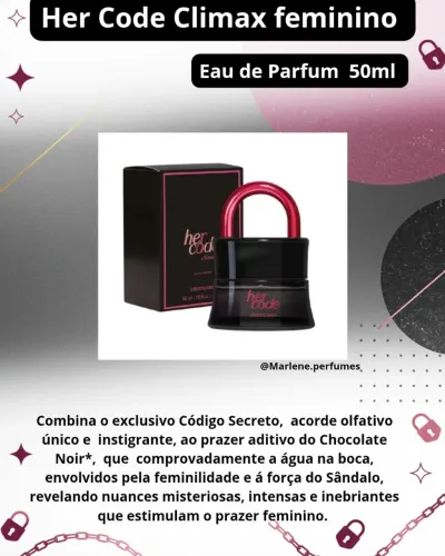 Her Code Climax Eau de Parfum O Boticário