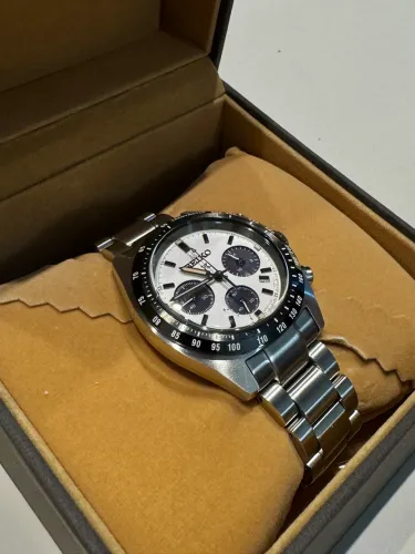 RELÓGIO SEIKO PANDA 39MM | COMPLETO