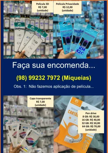 Acessorios para celular e outros