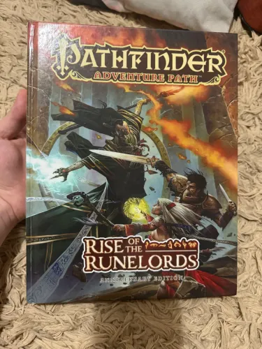 Livro Pathfinder - Rise of Runelords