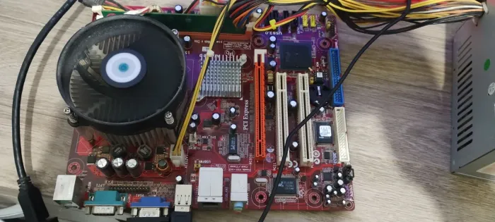 Kit placa mãe, processador, memória ram e cooler