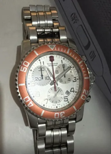 Combo de Relógio Victorinox cronógrafo