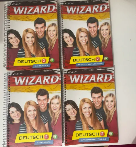 Livro wizard alemão do professor 2,4 e 6