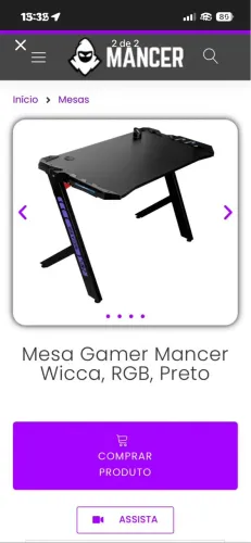 Mesa gamer