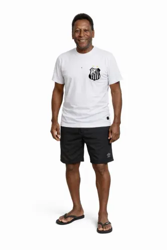Camisa Santos FC Athleta Futebol Pelé