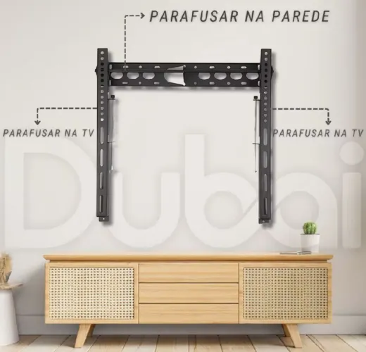 SUPORTE PARA TV MODELO PAINEL E PAREDE DE 32 A 75 POLEGADAS 