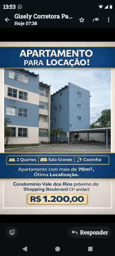 ALUGO APARTAMENTO NO BAIRRO SÃO JOÃO