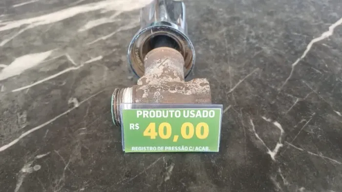 Registro de Pressão 3/4" com Acabamento Cromado - Usado