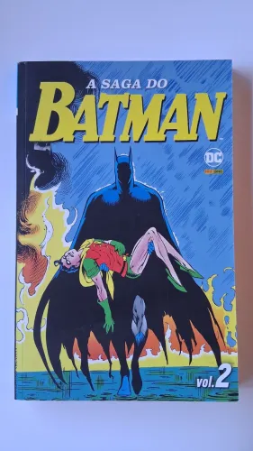A saga do Batman volume 2<br>Usado em Bom estado. Veja as fotos.