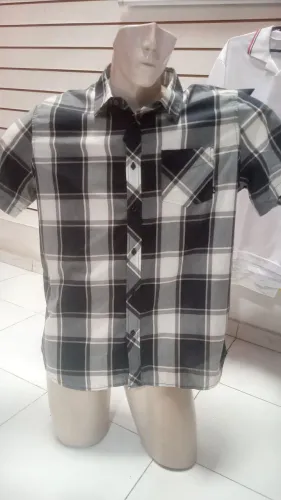CAMISA NIKE XADREZ DE BOTAO BETTERWORLD