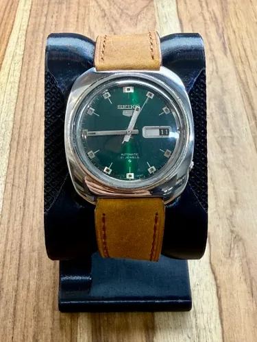 Relógio Seiko 5 Green Dial * - 1977