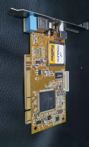 Placa de captura TV com áudio