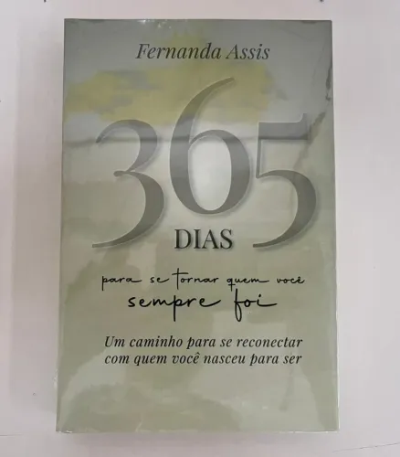 Vendo livro "365 Dias Para Se Tornar Quem Você Sempre Foi"