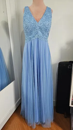 Vestido de Festa Azul Serenity