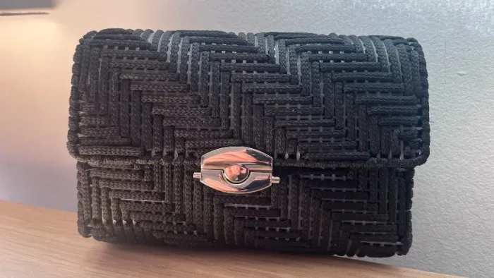 Bolsa em Tela de tricô