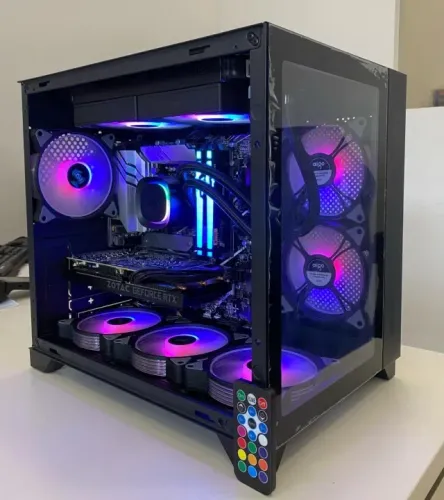 Pc Gamer Aquario I9 14900K 32GB DDR5 nvme 1TB Rtx 5060ti 8gb- Loja física