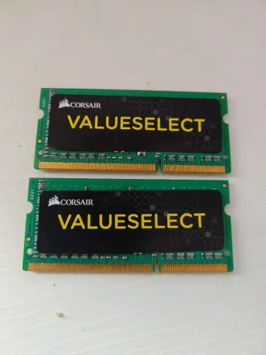 Memória para notebook Corsair DDR3L 16gb 1600mhz (2x8gb) Aceito Cartão