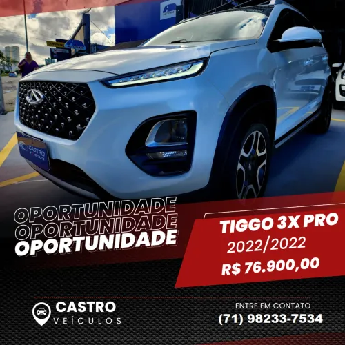 Chery Tiggo 3X PRO 1.0 Turbo Flex AUT 2022