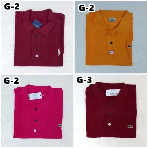 camisa polo malha piquete plus size