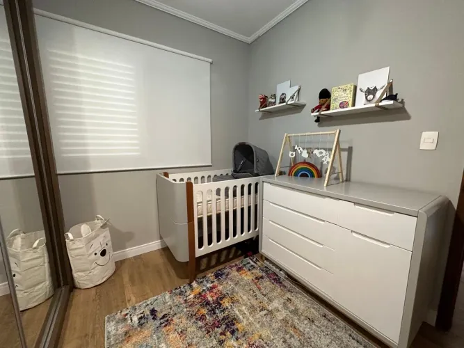 Kit quarto bebê cômoda e berço Evolutivo BO 3em 1