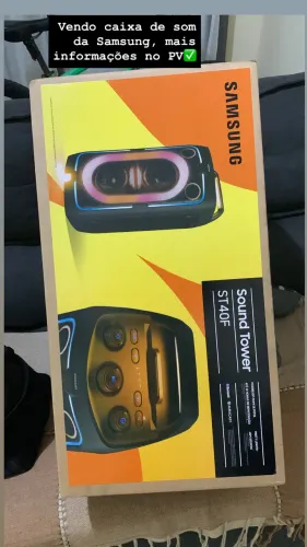 Caixa de som Samsung 