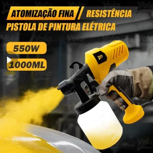 Pistola de tinta elétrica 