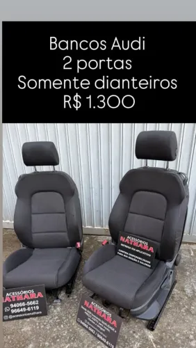 Bancos Dianteiros Audi , UP , Elantra ,Audi 2 portas top pra adaptar 