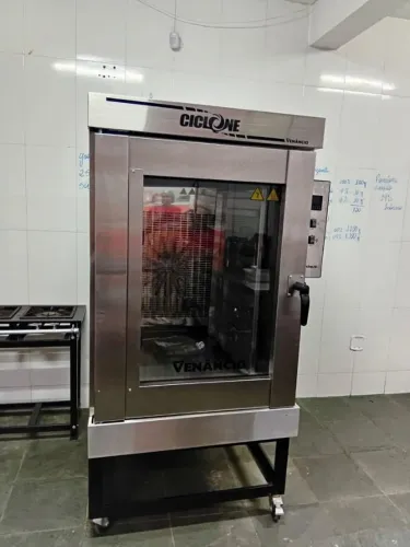 FORNO IND TURBO CICLONE ELETRICO - 10 EST TRIF 380V NOVO