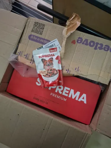 Racao umida para cães 