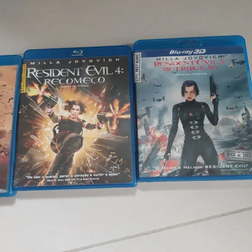 Lore 4 Blu Ray Resident Evil 2, 3, 4 e 5