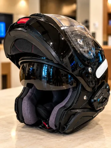Capacete SHOEI Neotec II 62 XL + Intercomunicador Cardo. Novíssimo