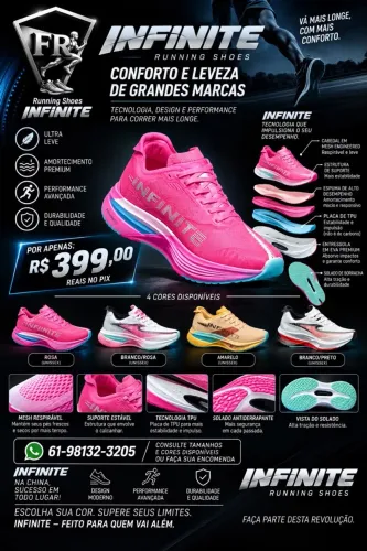 Tênis de Corrida Infinite