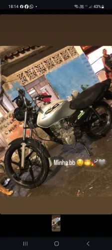 Vendo cg 125 2001 em otimo estado so pegar e andar