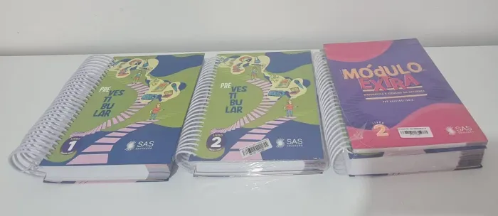 Livros Pré Vestibular (SAS)