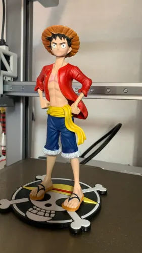Luffy - Action figure - 20cm - One Piece - Peça Exclusiva